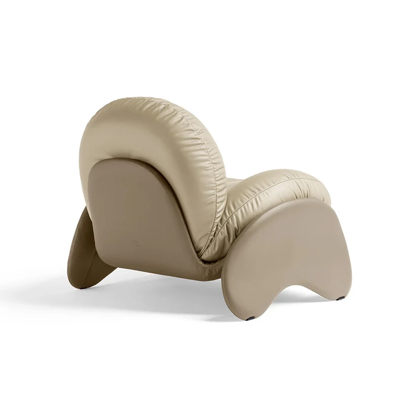 Leather Armchair SQUASH by Faye Toogood for Poltrona Frau