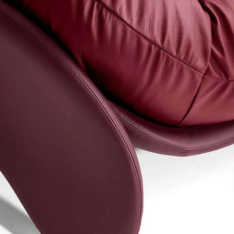 Leather Armchair SQUASH by Faye Toogood for Poltrona Frau