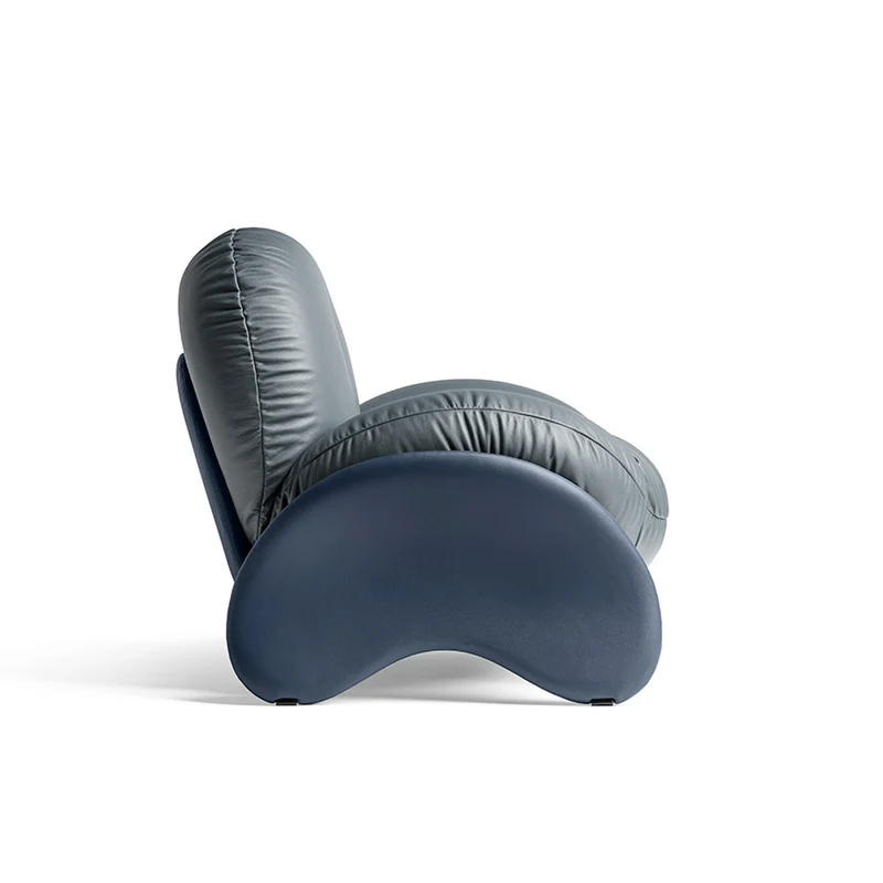 Leather Armchair SQUASH by Faye Toogood for Poltrona Frau