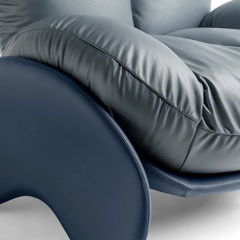 Leather Armchair SQUASH by Faye Toogood for Poltrona Frau