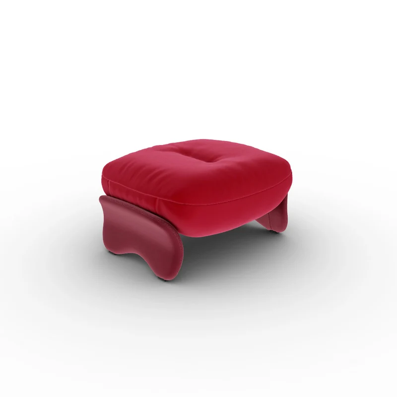 Leather Armchair SQUASH by Faye Toogood for Poltrona Frau