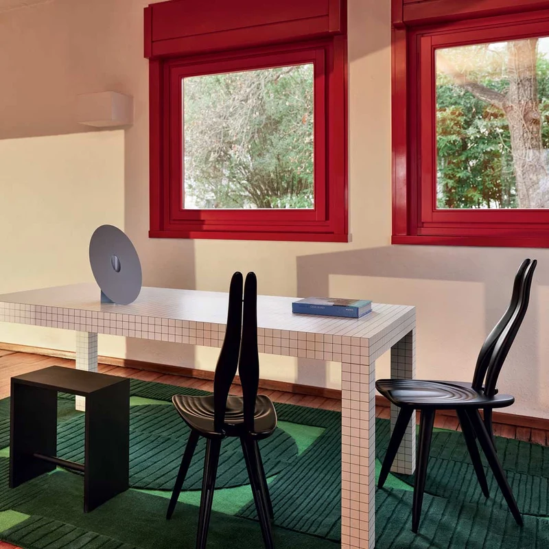 Wood Chair FENIS CM by Calo Molino for Zanotta