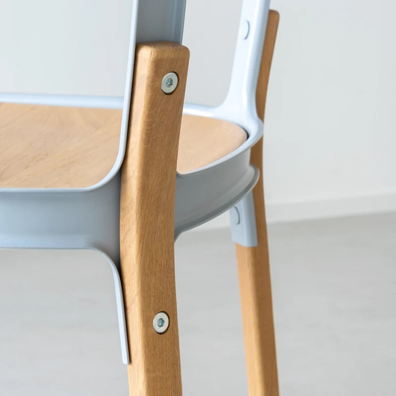 Wood Chair STEELWOOD by Ronan & Erwan Bouroullec for Magis