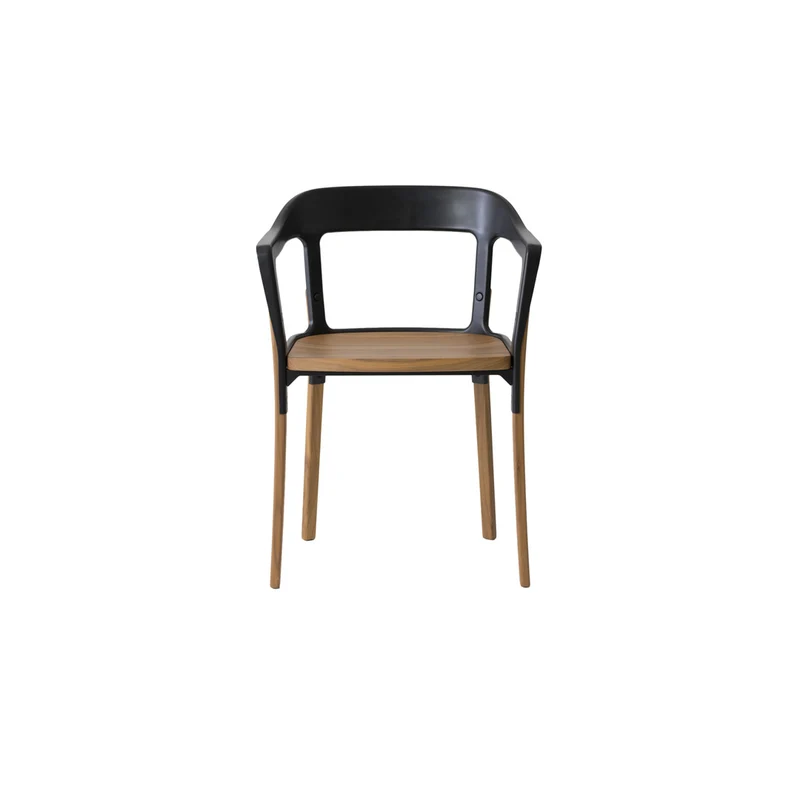 Wood Chair STEELWOOD by Ronan & Erwan Bouroullec for Magis