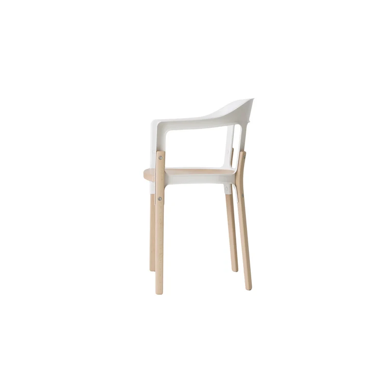 Wood Chair STEELWOOD by Ronan & Erwan Bouroullec for Magis