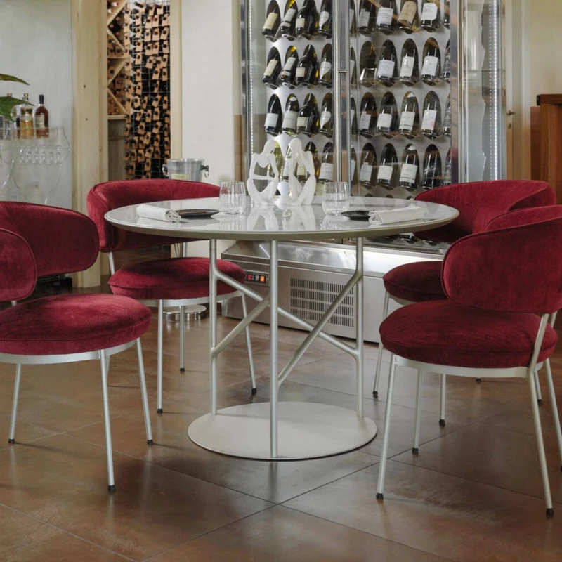 Alexander Round Dining Table | Italian Elegance & Contemporary Design