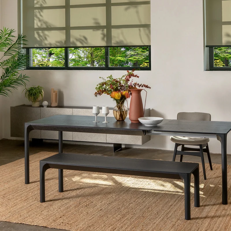 Elegant Zeno Extendable Solid Wood Table | Timeless & Versatile Design