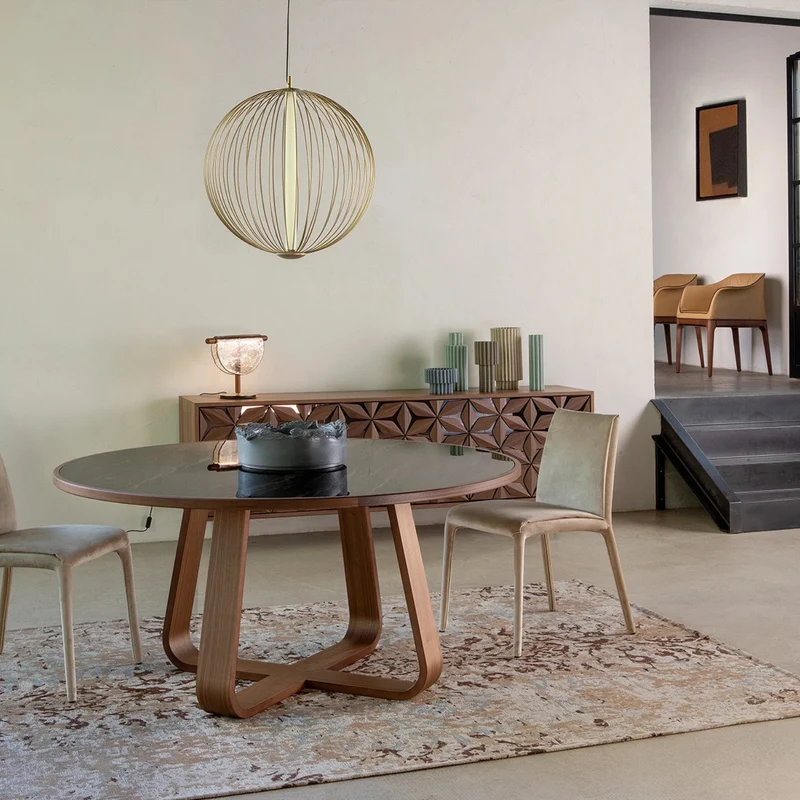 Branch Wood & Porcelain Coffee Table | Italian Elegance & Modern Craftsmanship