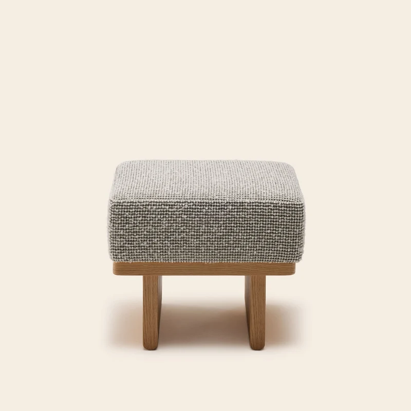Tabouret ANCA pietro ivoire et noir