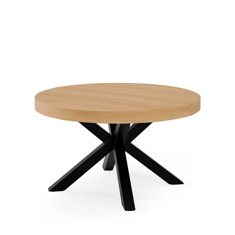 Tavolo MILDRED 120 rotondo allungabile
