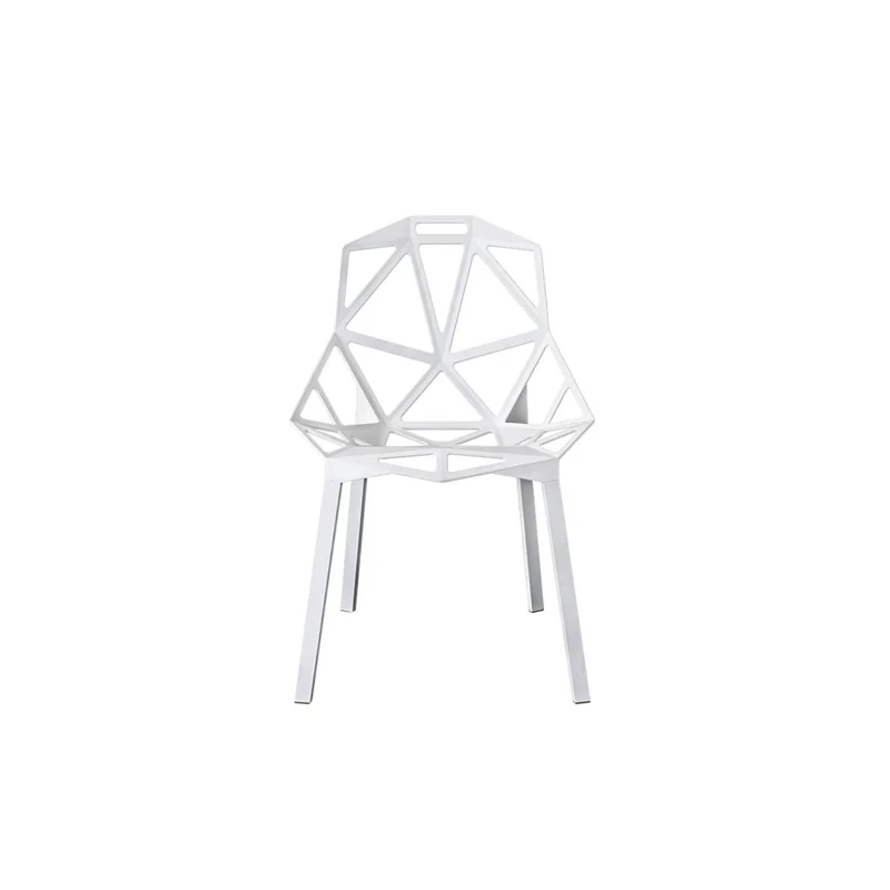 Outdoor Stackable Chair ONE Painted Aluminium by Konstantin Grcic for Magis