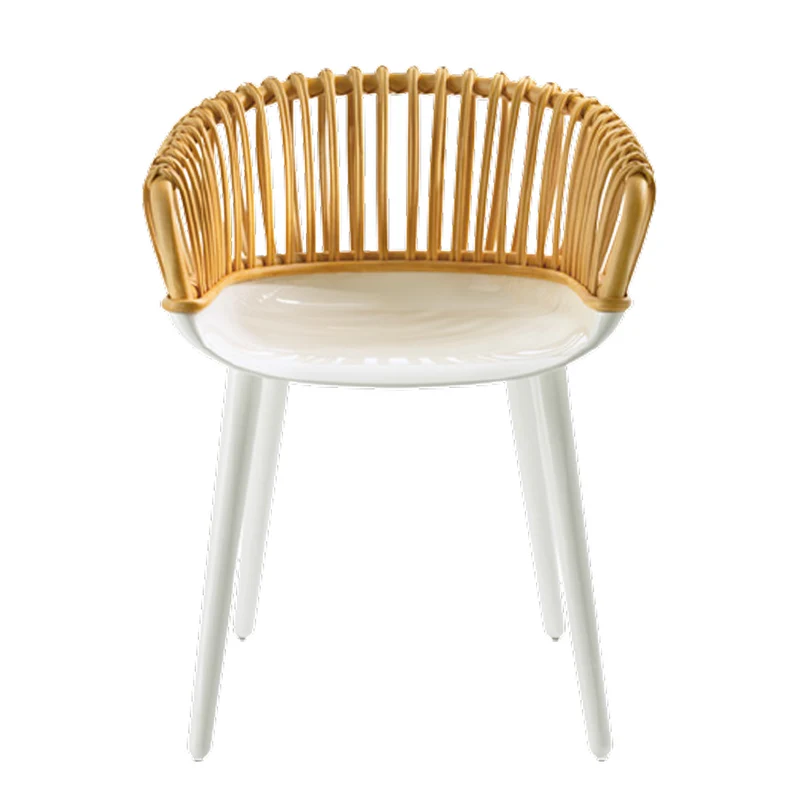 Wicker Armrest Chair CYBORG CLUB by Marcel Wanders for Magis