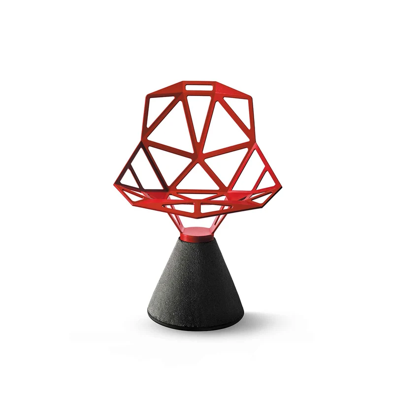 Outdoor Swivel Chair with Concrete Base ONE by Konstantin Grcic for Magis