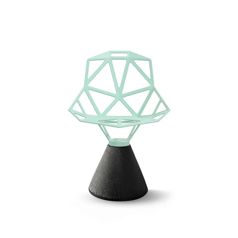 Outdoor Swivel Chair with Concrete Base ONE by Konstantin Grcic for Magis