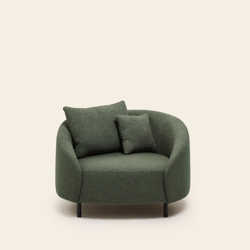 Fauteuil JULIKA glory vert forêt