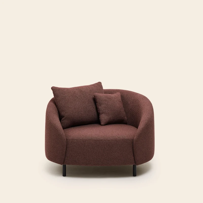 Fauteuil JULIKA glory rouille