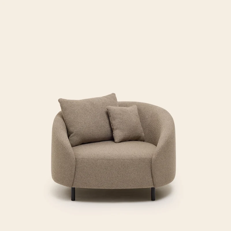 Fauteuil JULIKA glory taupe