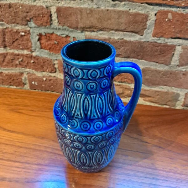 Vaso Alto in Terracotta Smaltata – Germania Ovest (Anni '70)