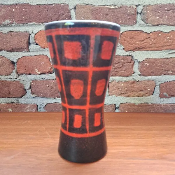 Vaso in Terracotta Smaltata – West Germany (Anni '70)