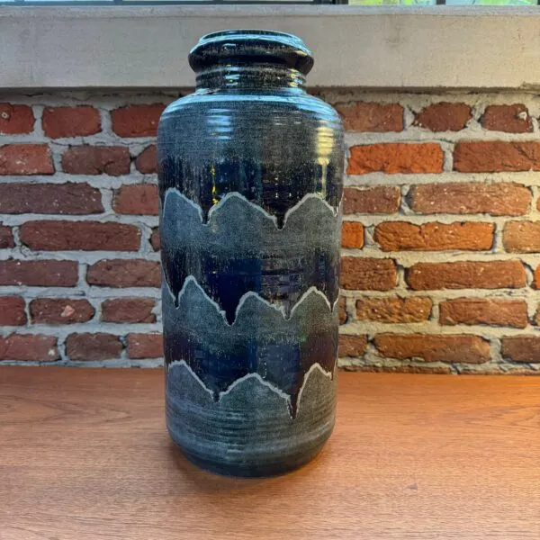Vaso West Germany Alto Ceramica Vintage Anni '70