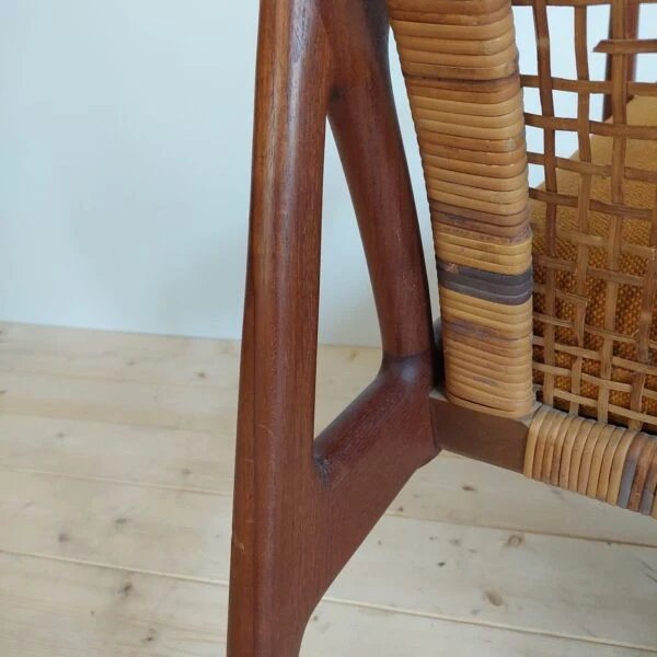 Poltrona in Teak di Erik Andersen e Palle Pedersen per Horsnaes Møbler – Danimarca (Anni '50)