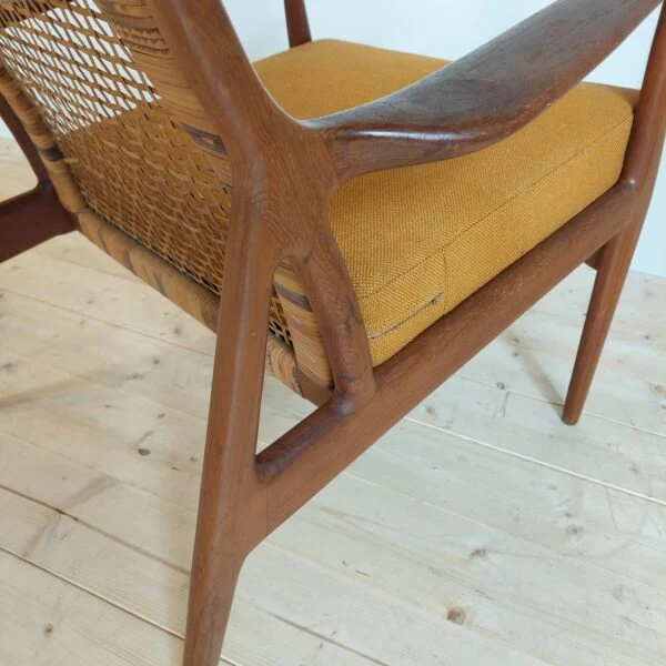 Poltrona in Teak di Erik Andersen e Palle Pedersen per Horsnaes Møbler – Danimarca (Anni '50)
