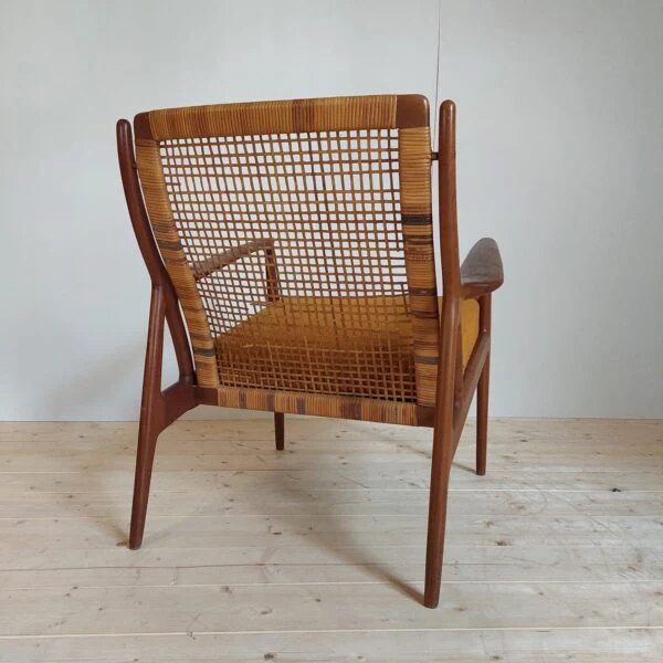 Poltrona in Teak di Erik Andersen e Palle Pedersen per Horsnaes Møbler – Danimarca (Anni '50)