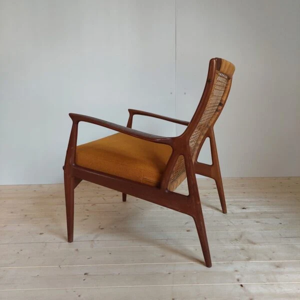 Poltrona in Teak di Erik Andersen e Palle Pedersen per Horsnaes Møbler – Danimarca (Anni '50)