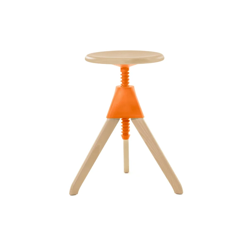 Adjustable Wooden Stool JERRY by Konstantin Grcic for Magis
