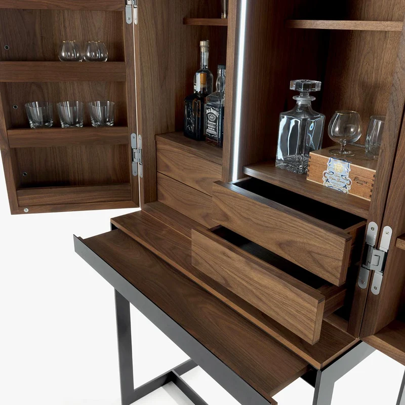 Bar Cabinet CAMBUSA FLY RESERVE by Giuliano & Gabriele Cappelletti for Riva 1920