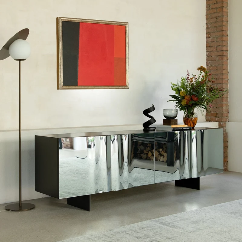 Anemos Sideboard | Mirrored Elegance & Luxury Storage Unit