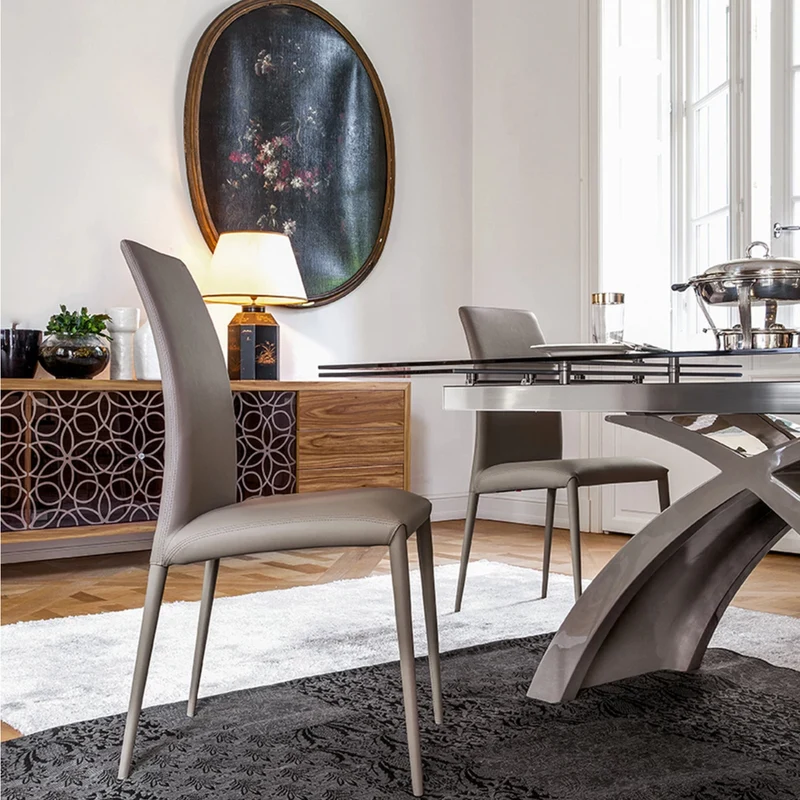 Charm Elegant Chair | Custom Leather & Superior Comfort