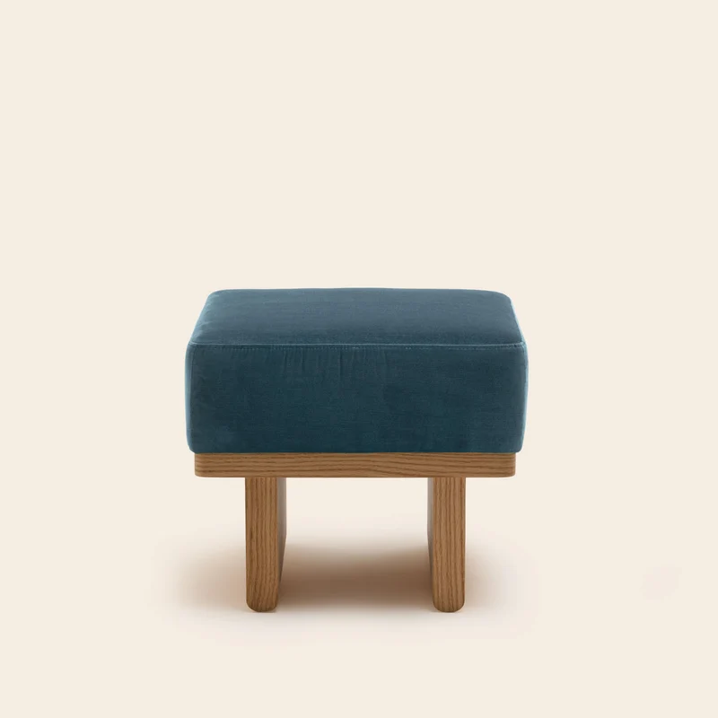 Tabouret ANCA dalila bleu de gris