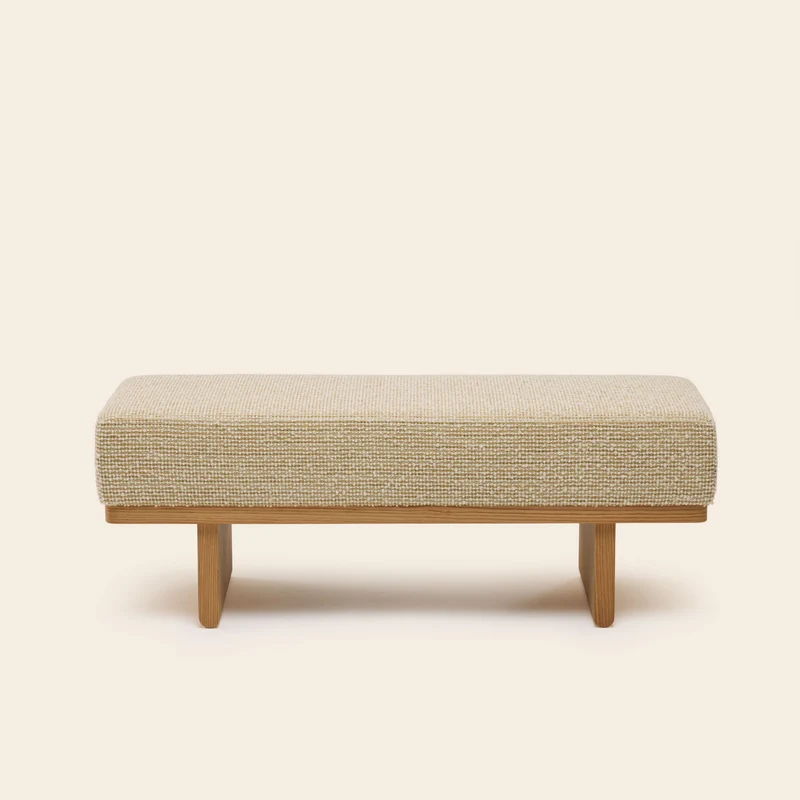 Banc ANCA pietro ivoire et naturel