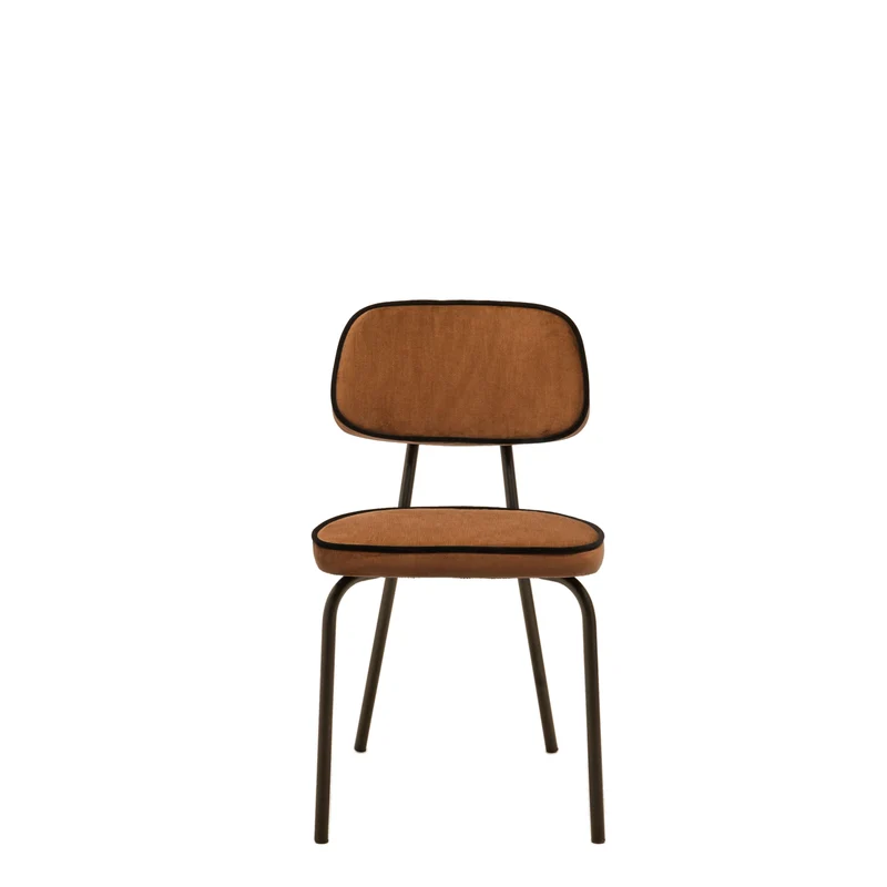 Chaise YSABEAU dalila fauve et noir