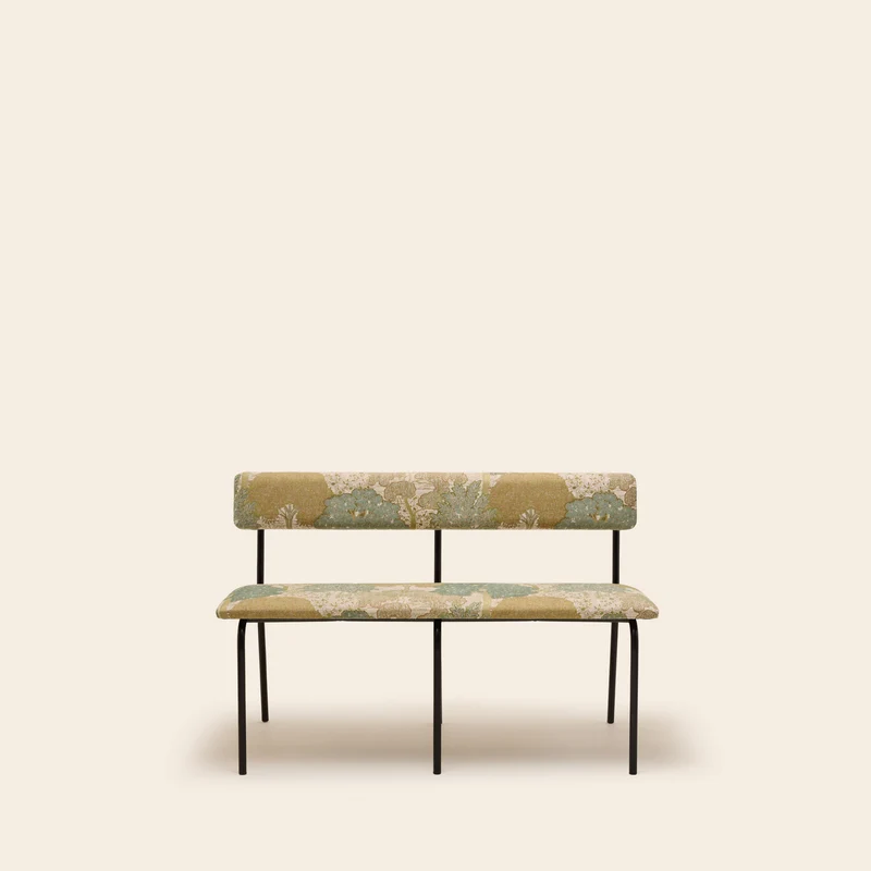 Banc YSABEAU alisia naturel et vert