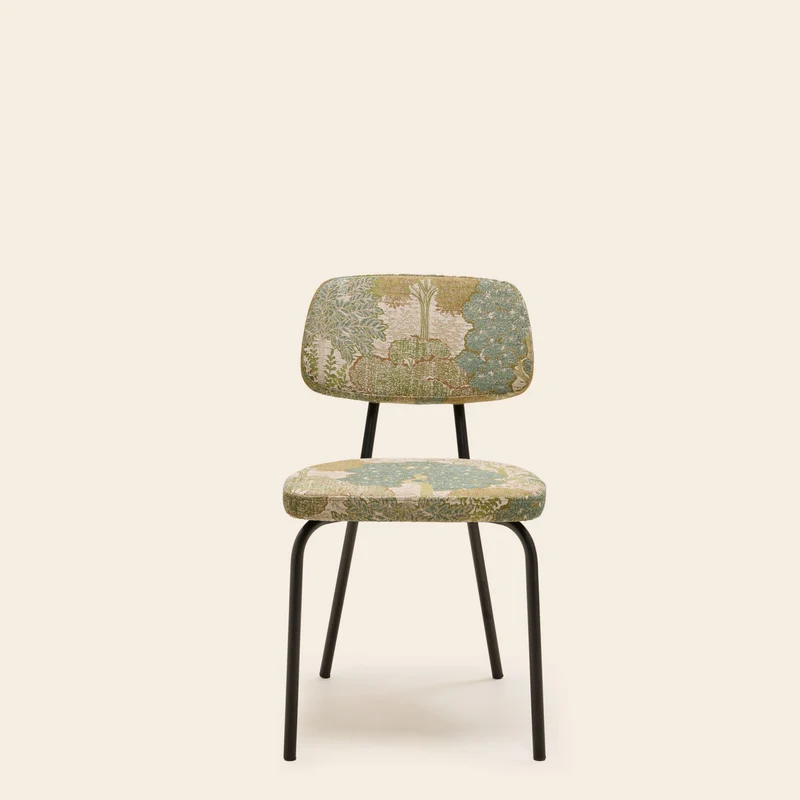 Chaise YSABEAU alisia naturel et vert