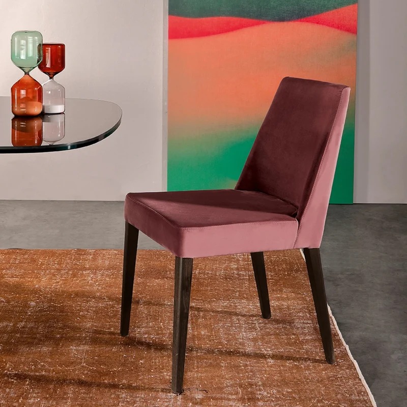 Sam Chair | Elegance & Bold Fabric for Modern Interiors