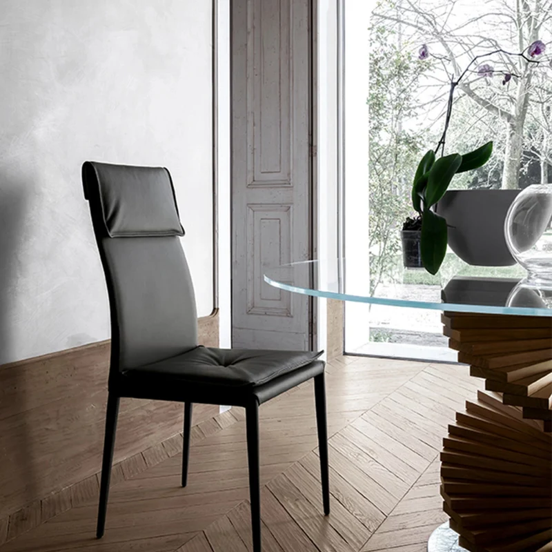 Adria Custom Leather Elegant Chair | Bespoke Luxury Seating