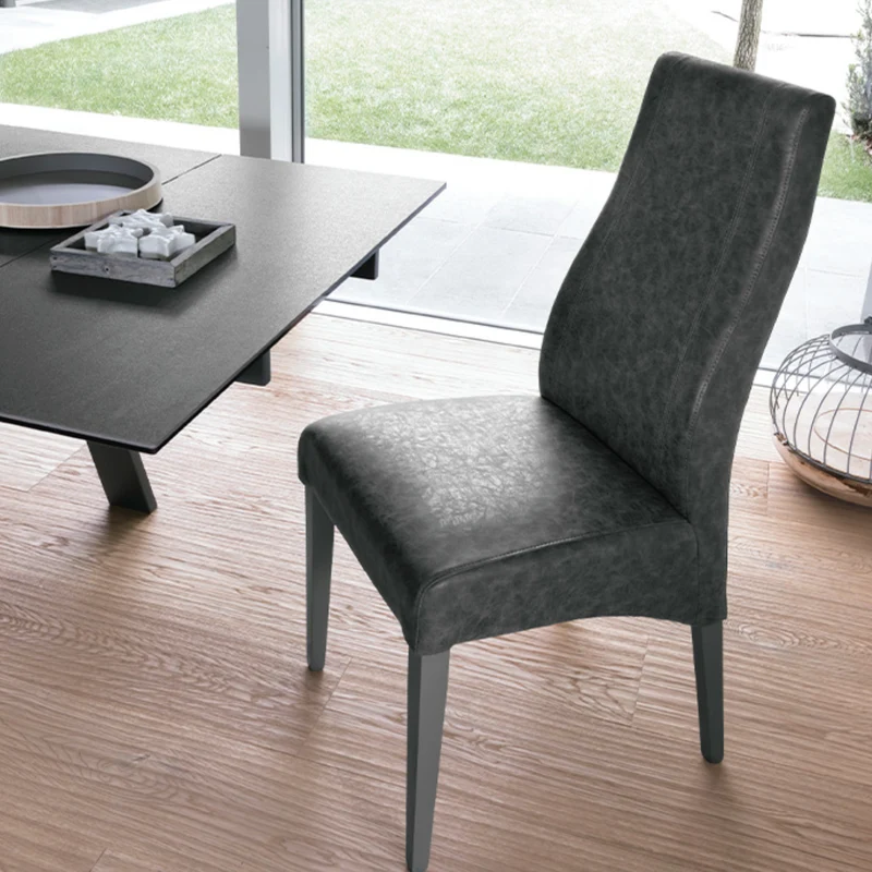 Ginevra Leather Look Chair