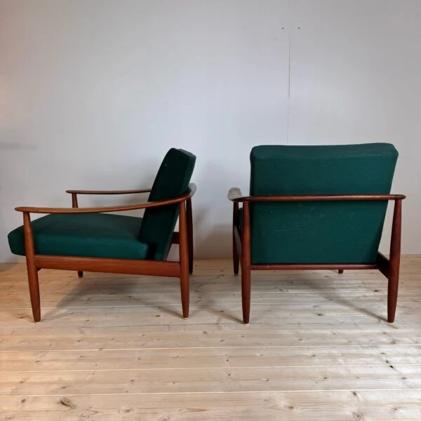 Coppia di Poltrone Vintage Danesi Anni '60 - Design Mid-Century in legno di teak