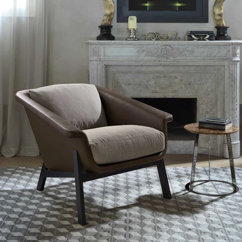 Armchair SIENNA by Studio Balutto & Associati for Horm