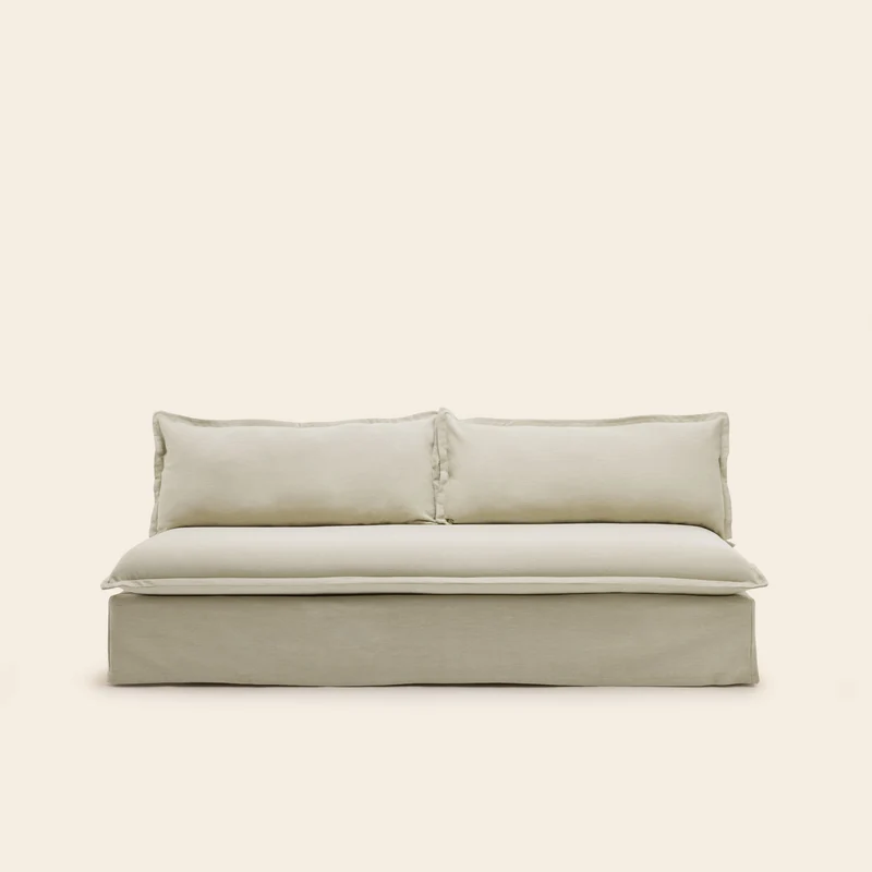 Banquette SALVINA barbate beige chaud