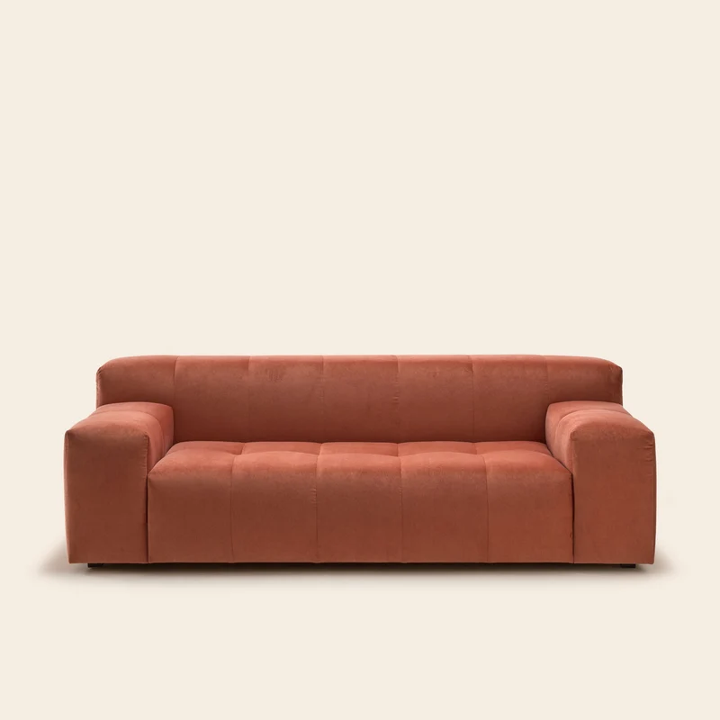 Canapé UBERTO opal orange corail