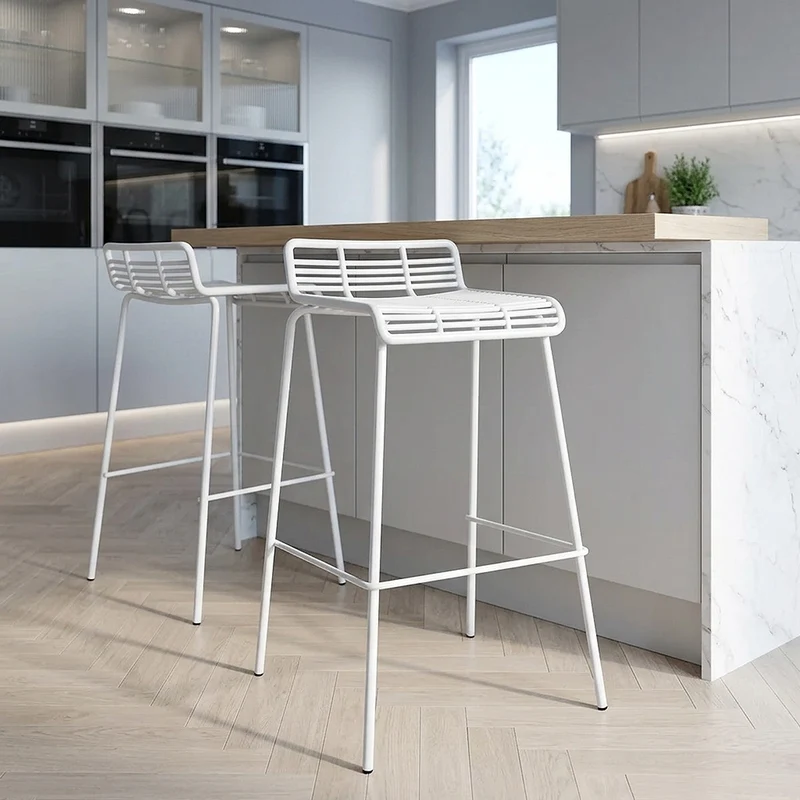 Sgabello Bar - Surf Bianco