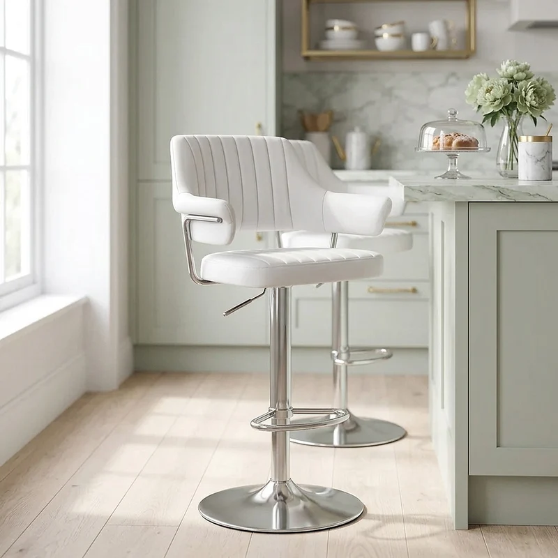 Skyline Brushed PU Bianco