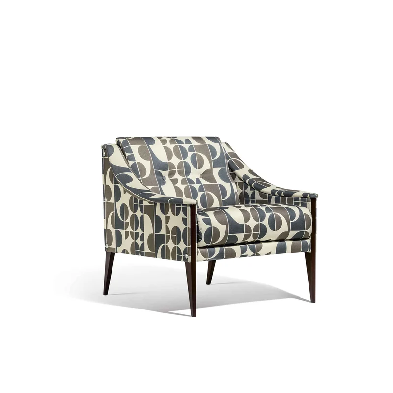Fabric Armchair DEZZA 24 by Gio Ponti for Poltrona Frau