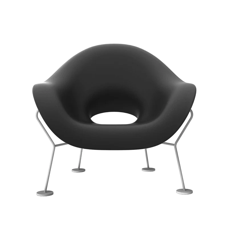 Outdoor Armchair PUPA POWDER COAT by Andrea Branzi for Qeeboo
