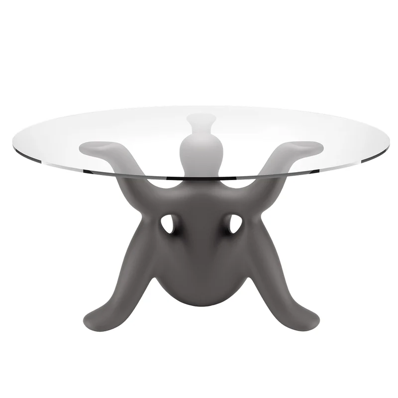 Round Dining Table HELPYOURSELF TABLE by Philippe Starck for Qeeboo