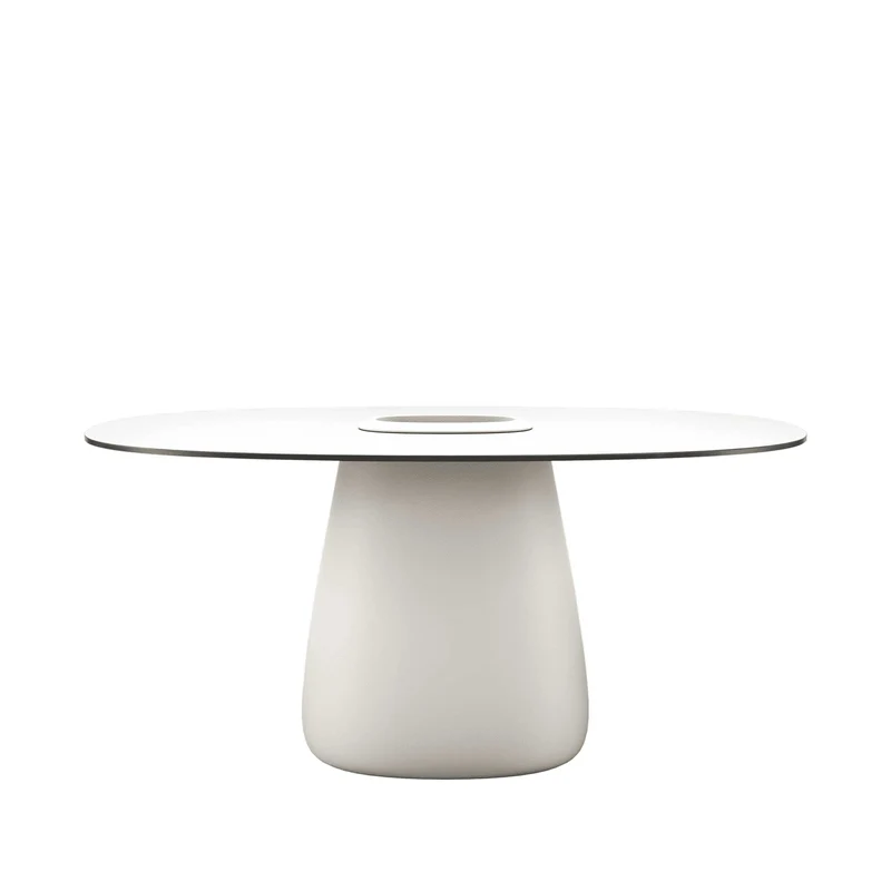 Oval Dining Table COBBLE BUCKET by Elisa Giovannoni for Qeeboo